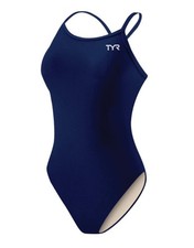 TYR Durafast Elite Diamondfit Swimsuit - Navy - DISCOUNTED MINOR DAMAGED ITEM