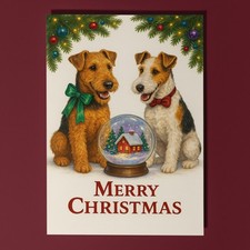 Airedale & Wire Fox Terriers