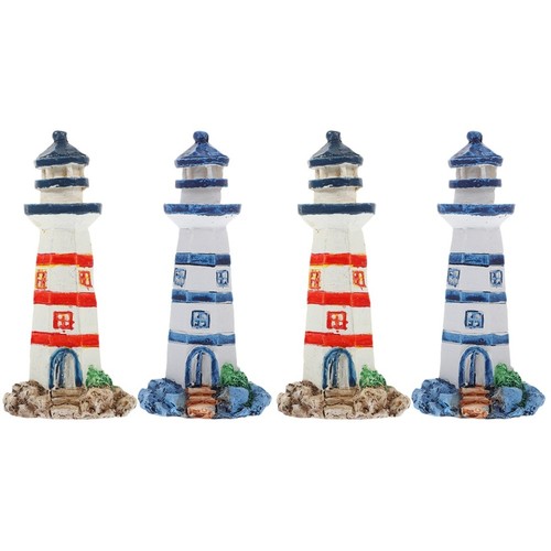 Resin nautical lighthouse - resin,