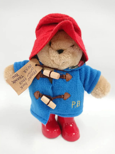 Paddington bear plush toy red - paddington,