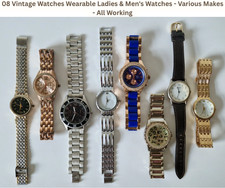 8x Vintage Watches Job Lot