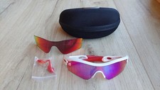Oakley Radar Path OO Sunglasses White/Red