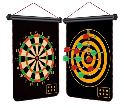 Darts magnetic dartboard set - darts,