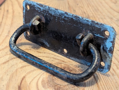Antique iron handles for pine - for,
