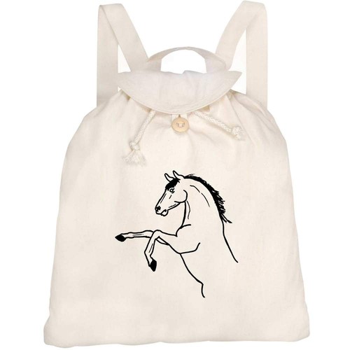 Rearing horse canvas - horse',