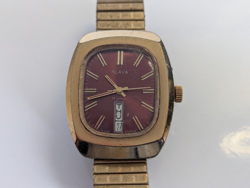 Vintage slava watch jewels - vintage,