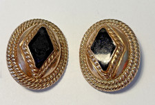 Large Oval Brass Buttons