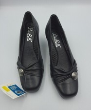 Women's Da Bella Kerry Black Wide Slip On Shoes Assorted