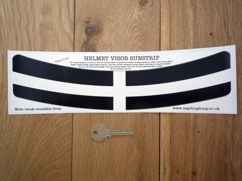 Cornish flag helmet - flag, visor