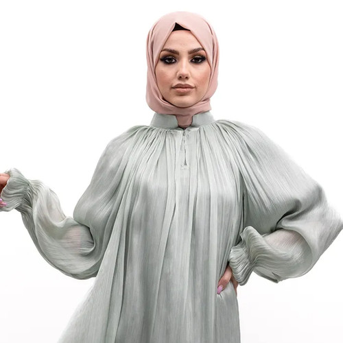 Organza umbrella abaya - organza, |