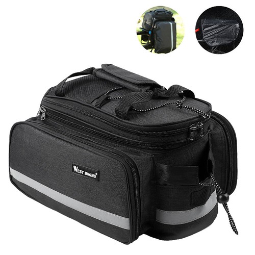 Bicycle seat carrier - seat, bag