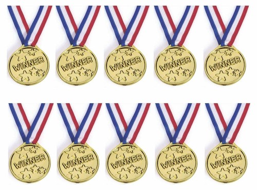 Olympic gold winners medals - gold,