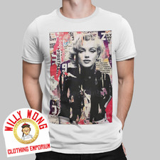 MARILYN MONROE T-Shirt Poster Magazine Retro Model Movie Unisex Tee Sexy
