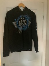UFC Ultimate Fighting Championship Hoodie Black Large