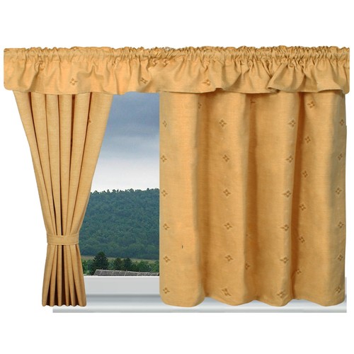 Caravan curtains fully - curtains, lined