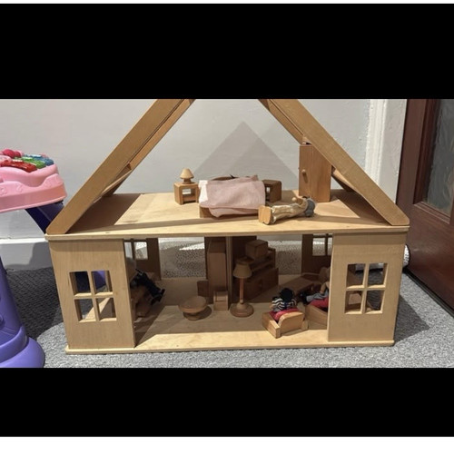 Wooden modern storey - wooden, 2-storey