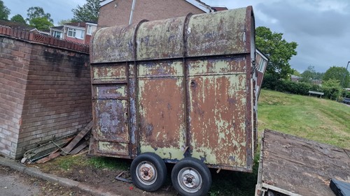Horse box trailer - horse, new