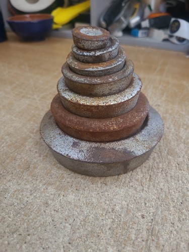 Full set old antique cast - full, 7
