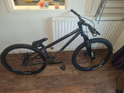 Dirt jump bike flat tire - dirt,