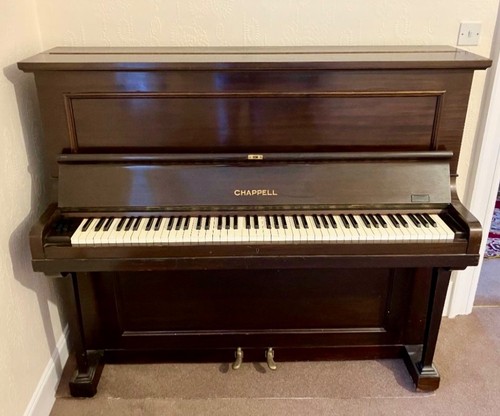 Chappell piano mahogany - piano, good