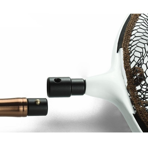 Fish landing net - net, connector