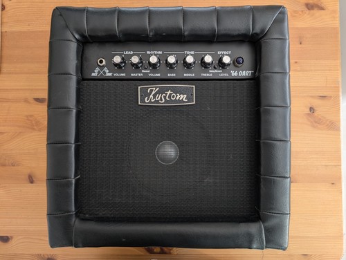Kustom dart black electric - dart,