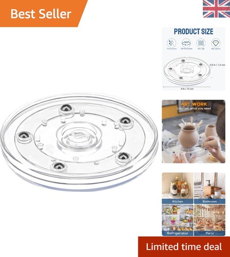 Clear acrylic lazy susan - 10,