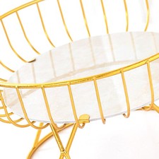 Large Gold Countertop Fruit