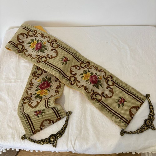 Antique needlepoint wall - antique,