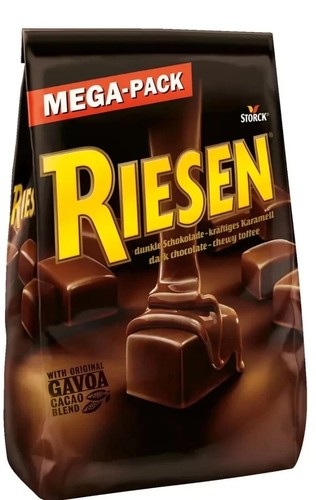 Riesen dark chocolate toffee - riesen,