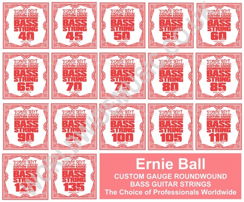 Ernie ball bass guitar strings - ball,