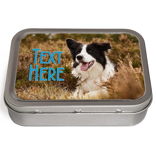 Personalised tobacco tin - personalised,