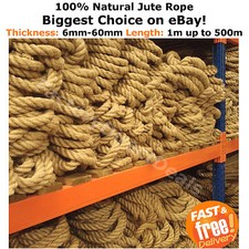 100 natural jute hessian rope - jute,