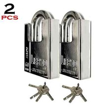 2X HEAVY DUTY PADLOCK ARMOURED