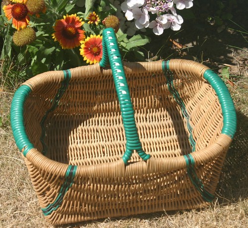 Vintage 1940s 1950s wicker - vintage, 1940s/1950s