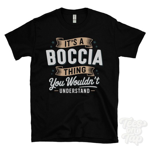 Boccia thing you - it's,