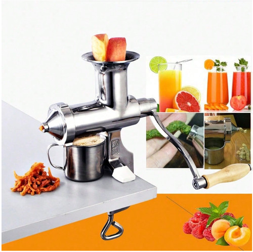 Manual stainless steel - steel, juicer