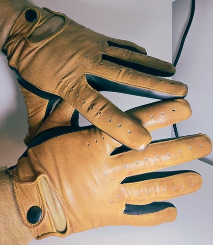 Leather gloves new thin - leather, 🧤