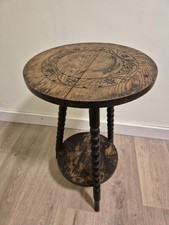 Antique C1890 Oak Gypsy Table