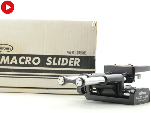 Velbon macro slider focusing - slider,
