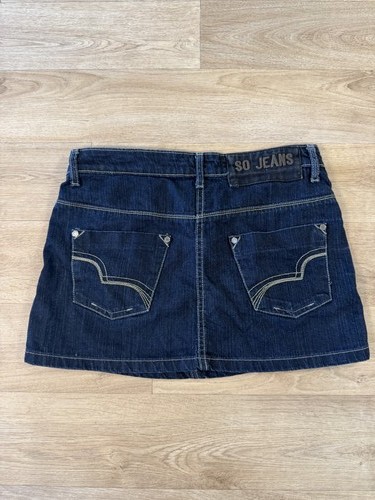 Out jeans denim mini - denim, skirt
