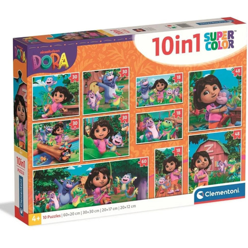 Puzzle 10in1 dora the - the, explorer