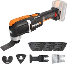 WORX WX696.9 Sonicrafter Cordless Oscillating Multi-Tool, Power Share, Variable