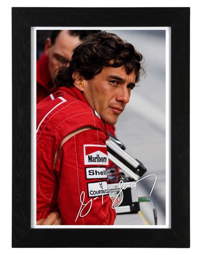 Ayrton senna signed - signed, autograph