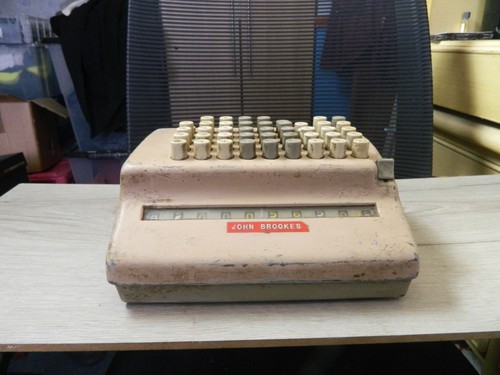 Vintage bell punch plus adding - punch,