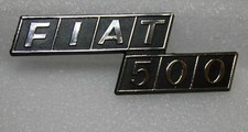 CLASSIC FIAT 500 REAR BADGE
