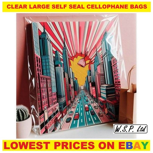 Clear self adhesive - clear, cello