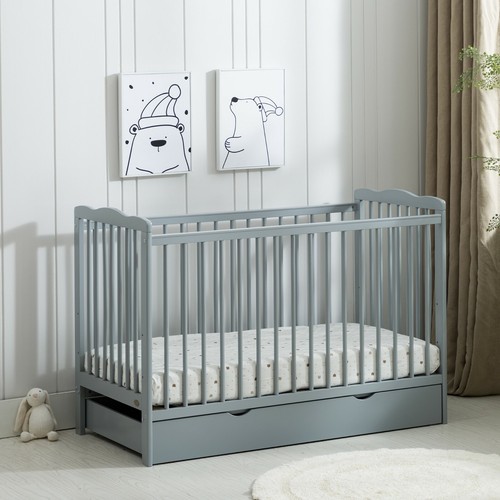 Mcc grey brooklyn baby cot - brooklyn,