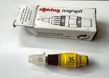 VINTAGE rOtring Isograph Nib 0.35mm Genuine Made in Germany  - USED