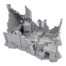3D Printed 20mm Ruined Brewery